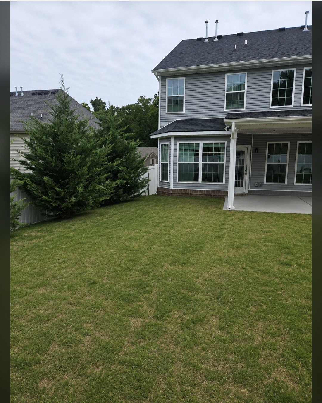 Poured with Passion patio transformation