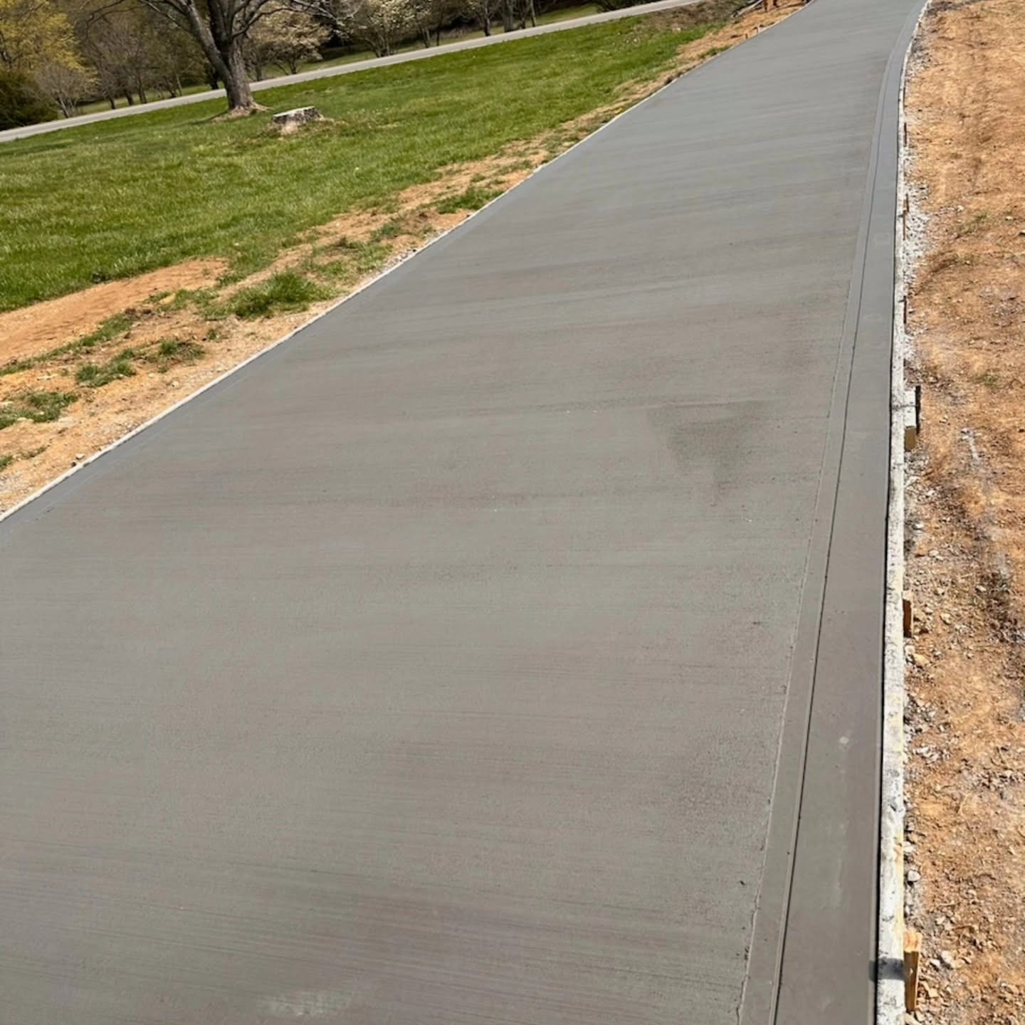 Residential driveway replacement